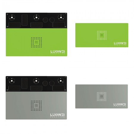Luowei LW-M1 LW-M2 Multi-function Microscope Repair Tin Planting Platform with Silicone Pad