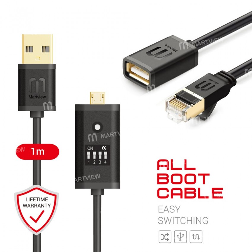 MRT Dongle MRT Key Mobile Repairing Tools + FREE Martview All Boot Cable (EASY SWITCHING) & Micro US