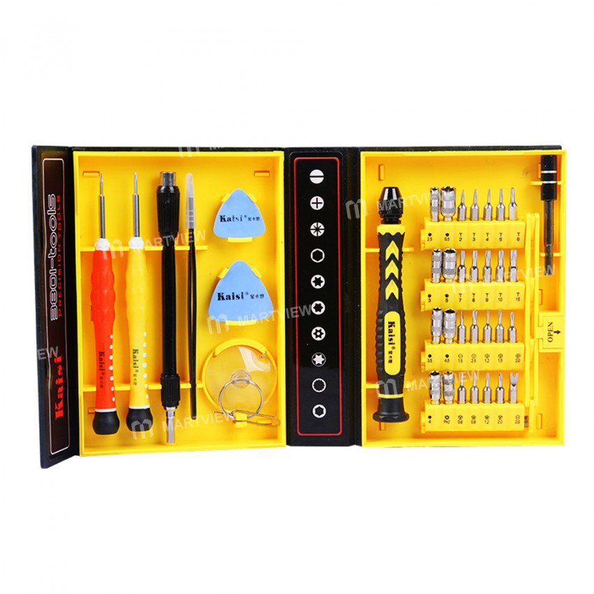 Kaisi KS-3801(CRV) 38-in-1 Precision Magnetic Screwdriver Set