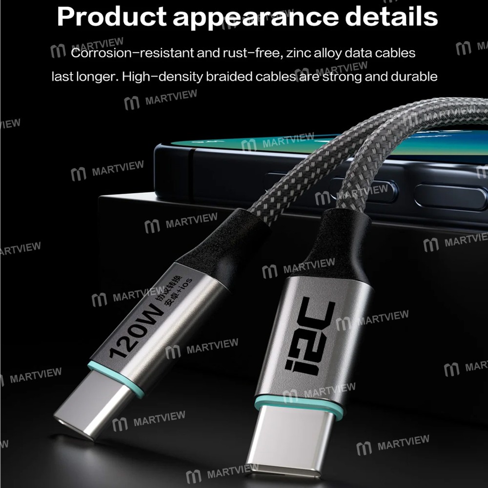 i2c turbo-tu1-tu2-65w-120w-pps-protocol-conversion-cable-universal-fast-charging-cable-10
