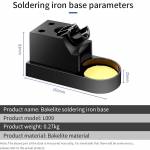 luxianzi l009-3-in-1-multi-function-bakelite-soldering-iron-stand-with-cleaning-ball-3