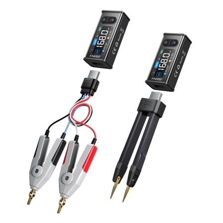 Fnirsi LCR-ST2 Handheld Portable High-Precision Digital Bridge Tweezers for Component Testing