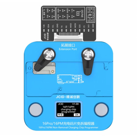 JCID Non-Removal Charging Chip Programmer for iPhone 16 Pro / 16 Pro Max