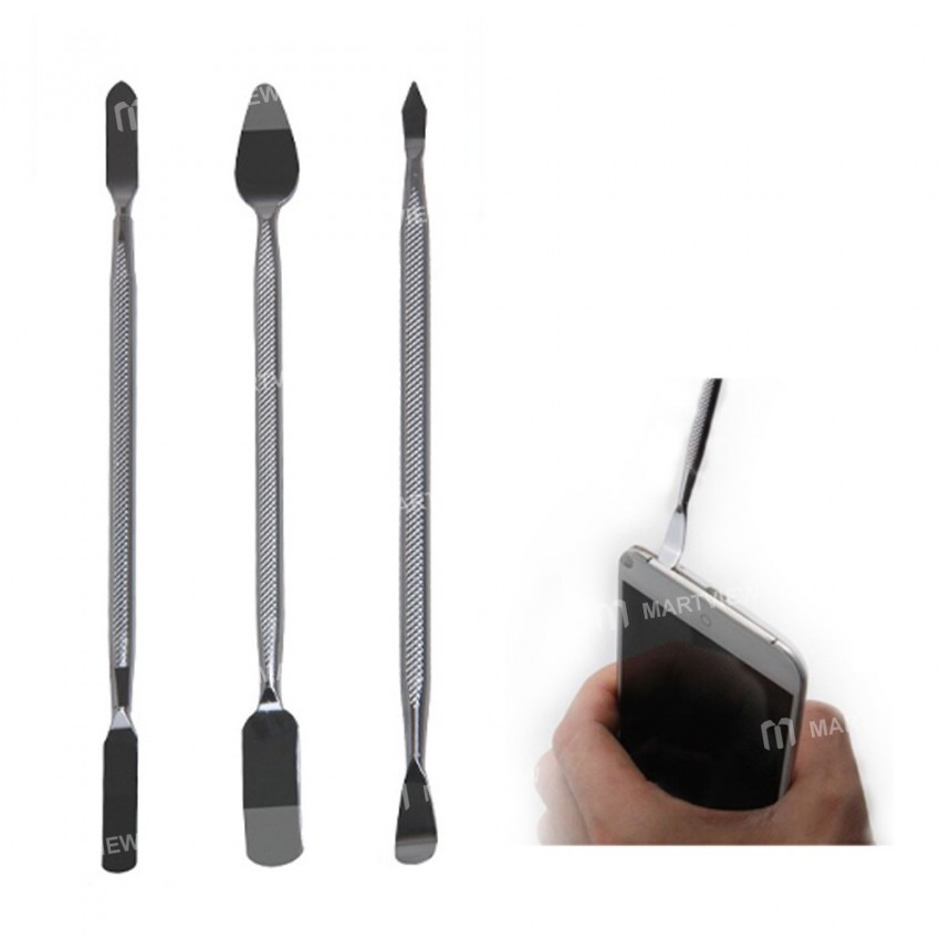 3pcs Stainless Steel Spudgers Pry Opening Tool Professional Repair Tool for Mobile Phone iPhone SamS