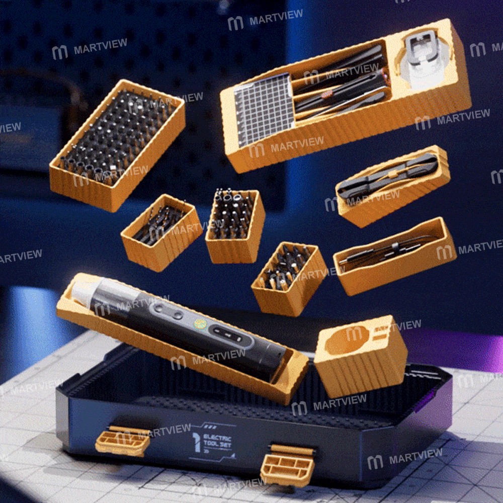 jakemy jm-8198-135-in-1-modular-manual-toolbox-with-electric-screwdriver-handle-117-precision-bits-6