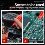 Aneng PT2002 600V 10A Non-destructive Elongated Superfine Needles Tips for Digital Multimeter - 2Pcs