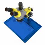 Kailiwei K20H 7X-45X Trinocular Microscope with Multifunctional Aluminium Alloy Repair Mat