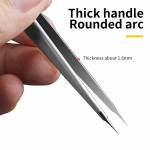 Luxianzi Precision Stainless Steel Anti-static Flying Line Tweezers