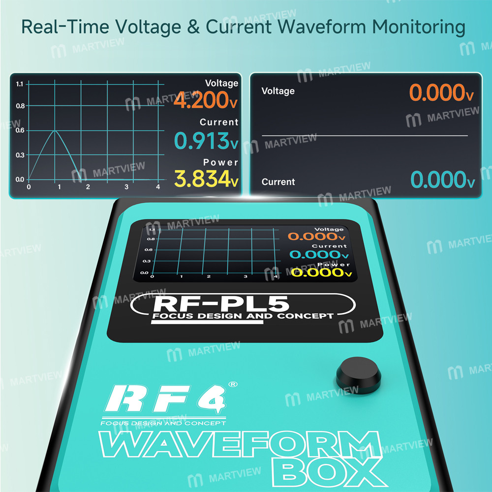 rf4 rf-pl5-current-waveform-tester-with-iboot-fpc02-power-boot-cable-for-iphone-8-17pm-se2-se3-11