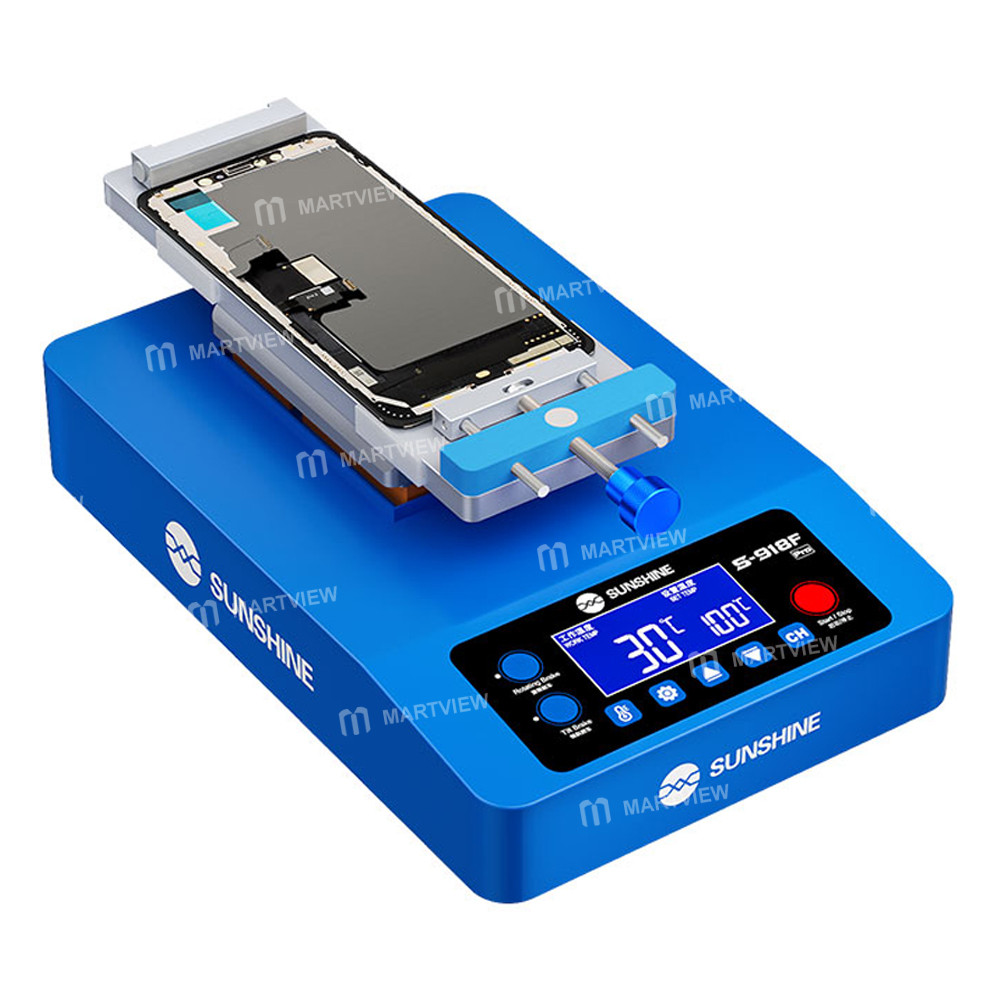 sunshine s-918f-pro-9-inch-strong-silent-noise-reducing-electronic-brake-lcd-screen-heating-separato