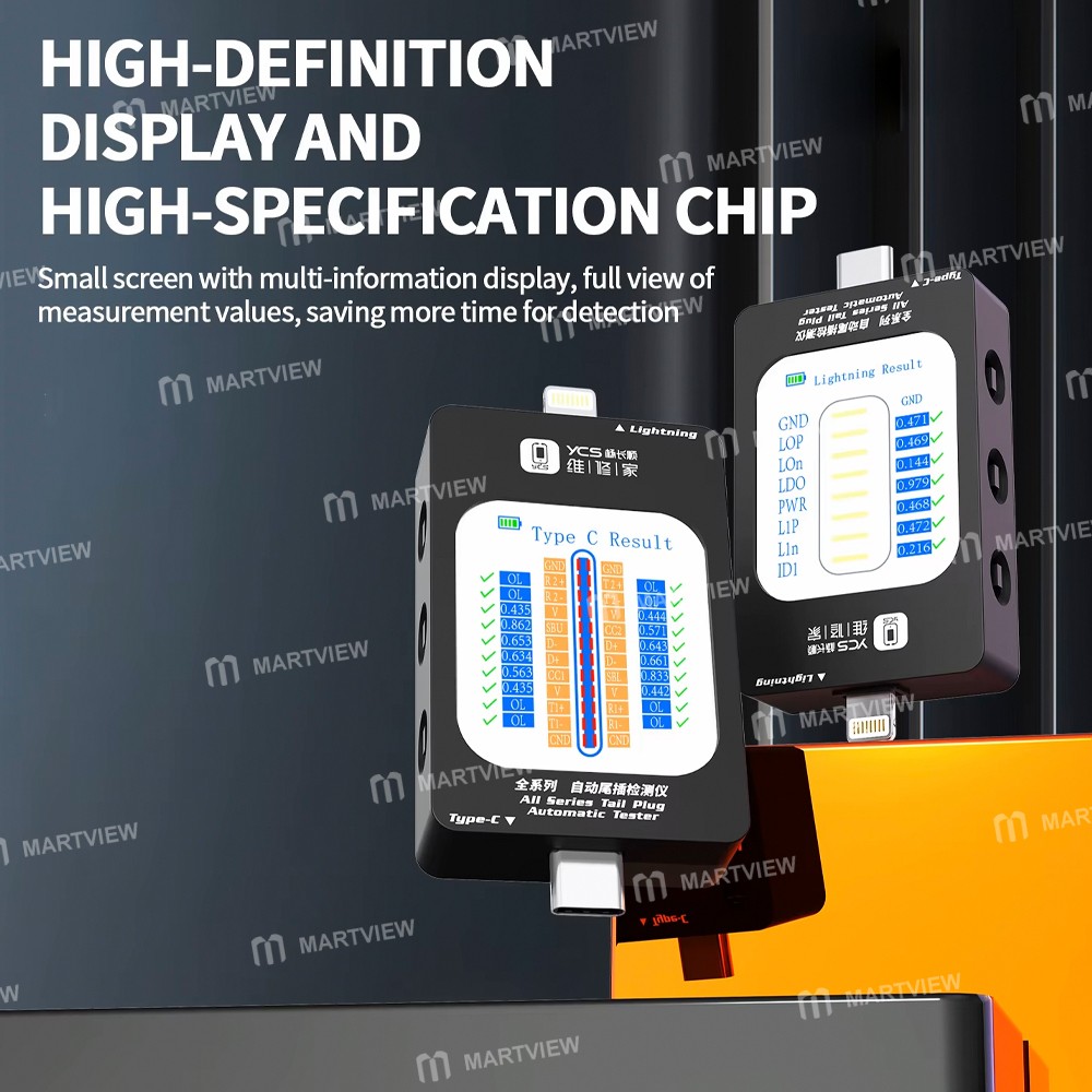 ycs 2nd-generation-lightningtype-c-full-range-automatic-tail-plug-tester-for-iphone-android-5
