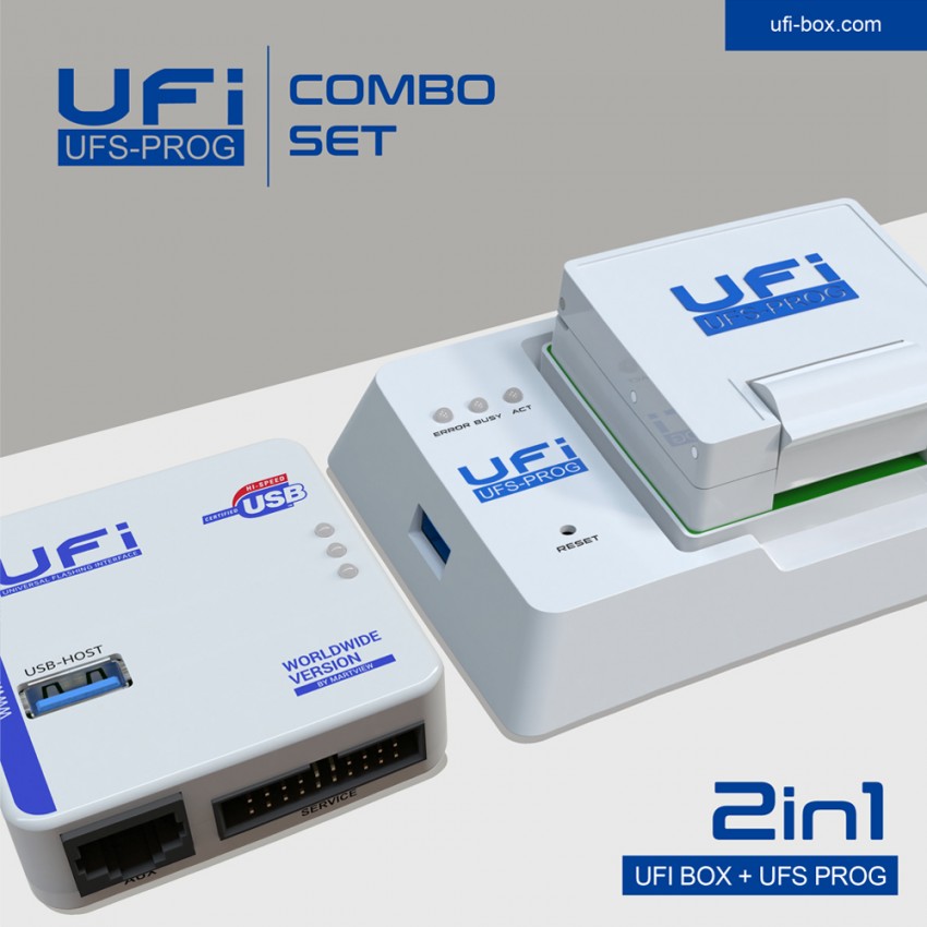 UFI Box with UFS-Prog - Worldwide / International Version