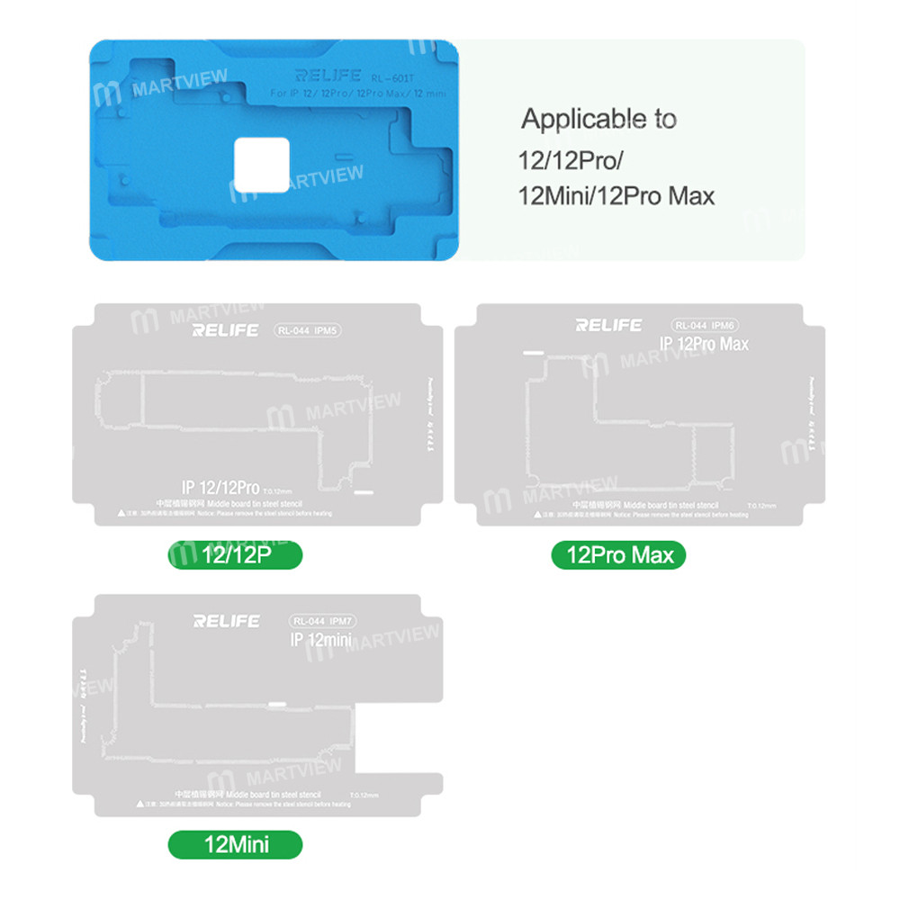 relife rl-601t-31-in-1-middle-layer-tin-planting-bga-reballing-platform-set-for-iphone-x-to-17pro-ma