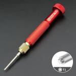 Amaoe Aluminum 3D Replaceable Batch Head Screwdriver