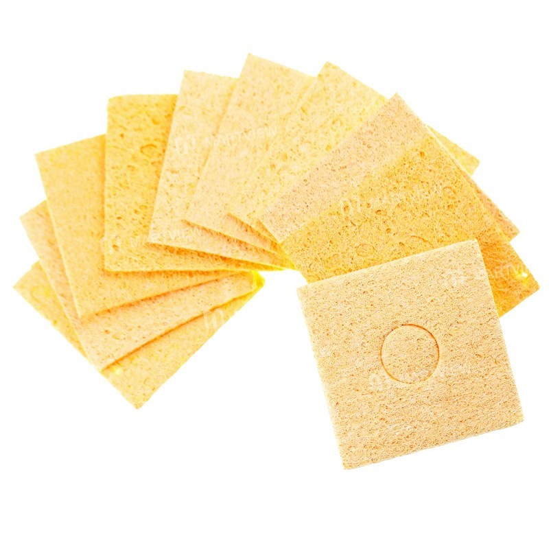 Welding Soldering Iron Cleaning Sponge 5.5*5.5cm - 10pcs