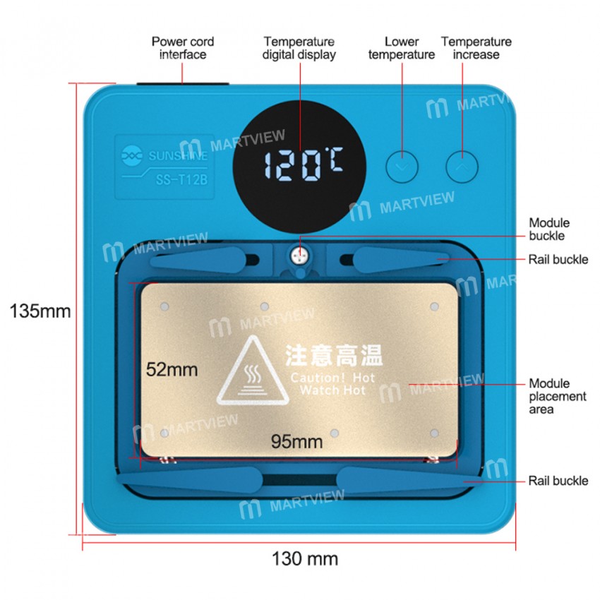 sunshine ss-t12b-universal-intelligent-motherboard-heating-platform-18
