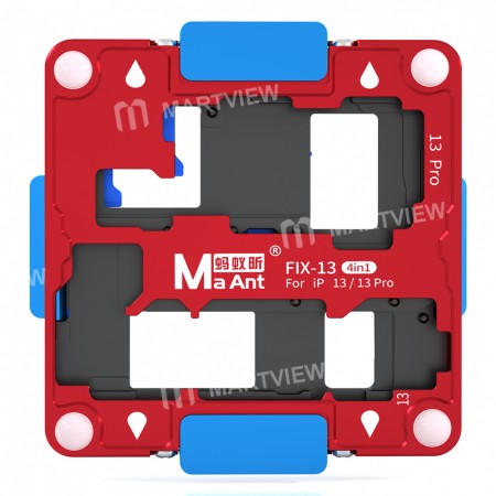 MaAnt FIX-13 4-in-1 Motherboard Layered Test Fixture for iPhone 13 / 13 Mini / 13 Pro / 13 Pro Max