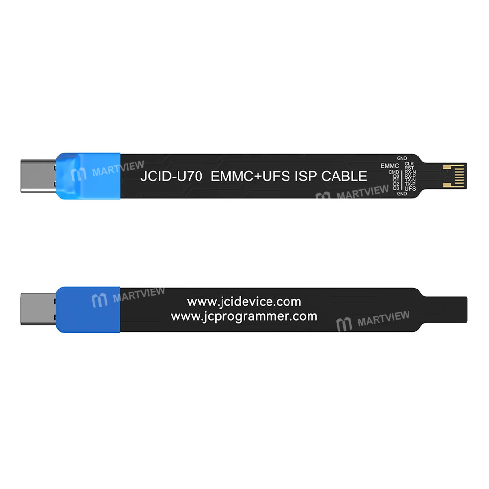 jcid u70-ufs-emmc-isp-cable-for-nand-read-write-repair-workflow-1