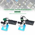 Relife M-12 /  M-13 3800W HDMI Trinocular Microscope HD Camera