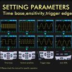 tooltop et120m-500msa-s-sampling-rate-120mhz-bandwidth-digital-oscilloscope-with-backlight-hd-screen