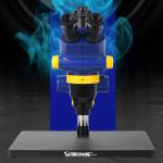 Mechanic MC65T-B3 Industrial Trinocular Stereo Microscope for PCB Repair with Large Base