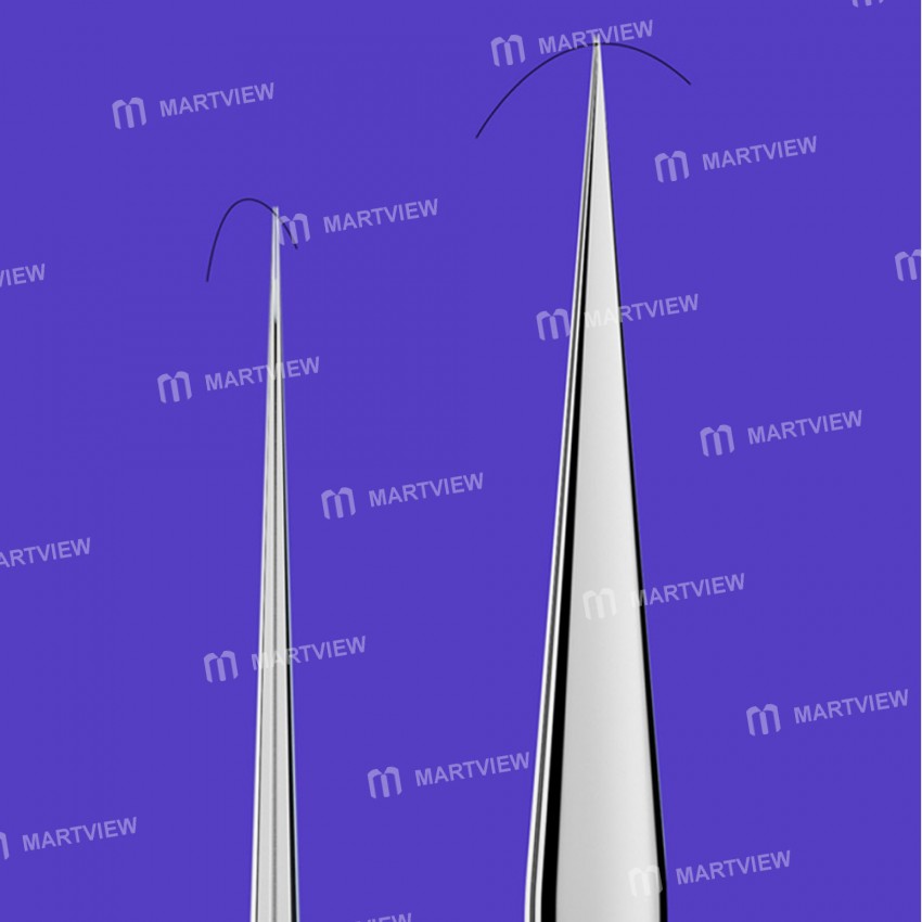 PPD Ultra-fine Anti-magnetic Stainless Steel Tweezers for Motherboard IC Chip Repair
