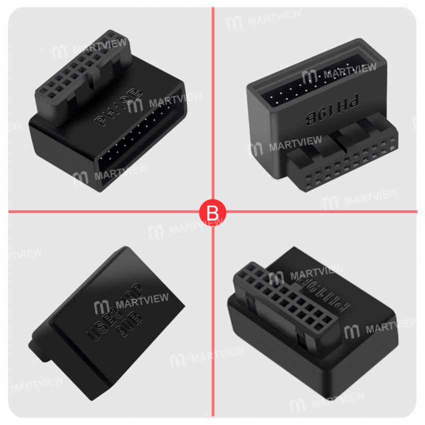usb 30-19p-20p-90-degree-computer-motherboard-header-adapter-6