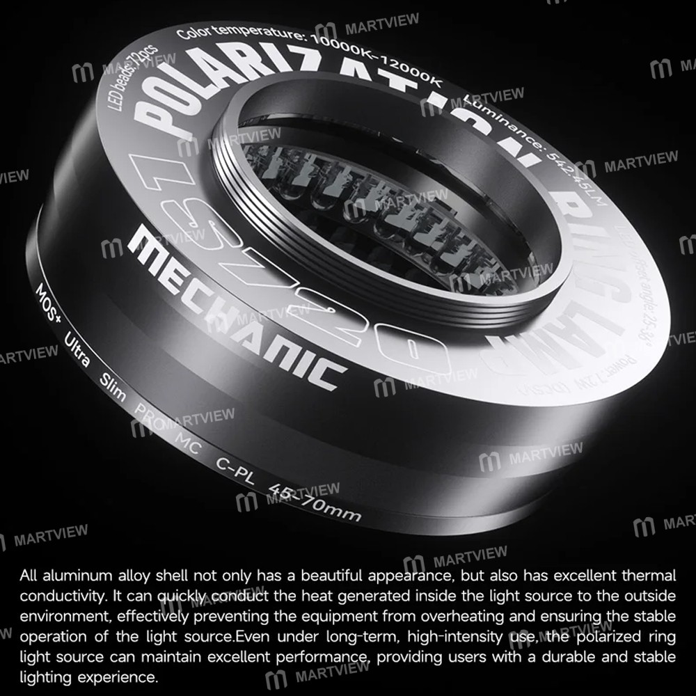 mechanic ls720-ultra-high-lumen-adjustable-microscope-polarization-ring-lamp-for-remover-glare-12