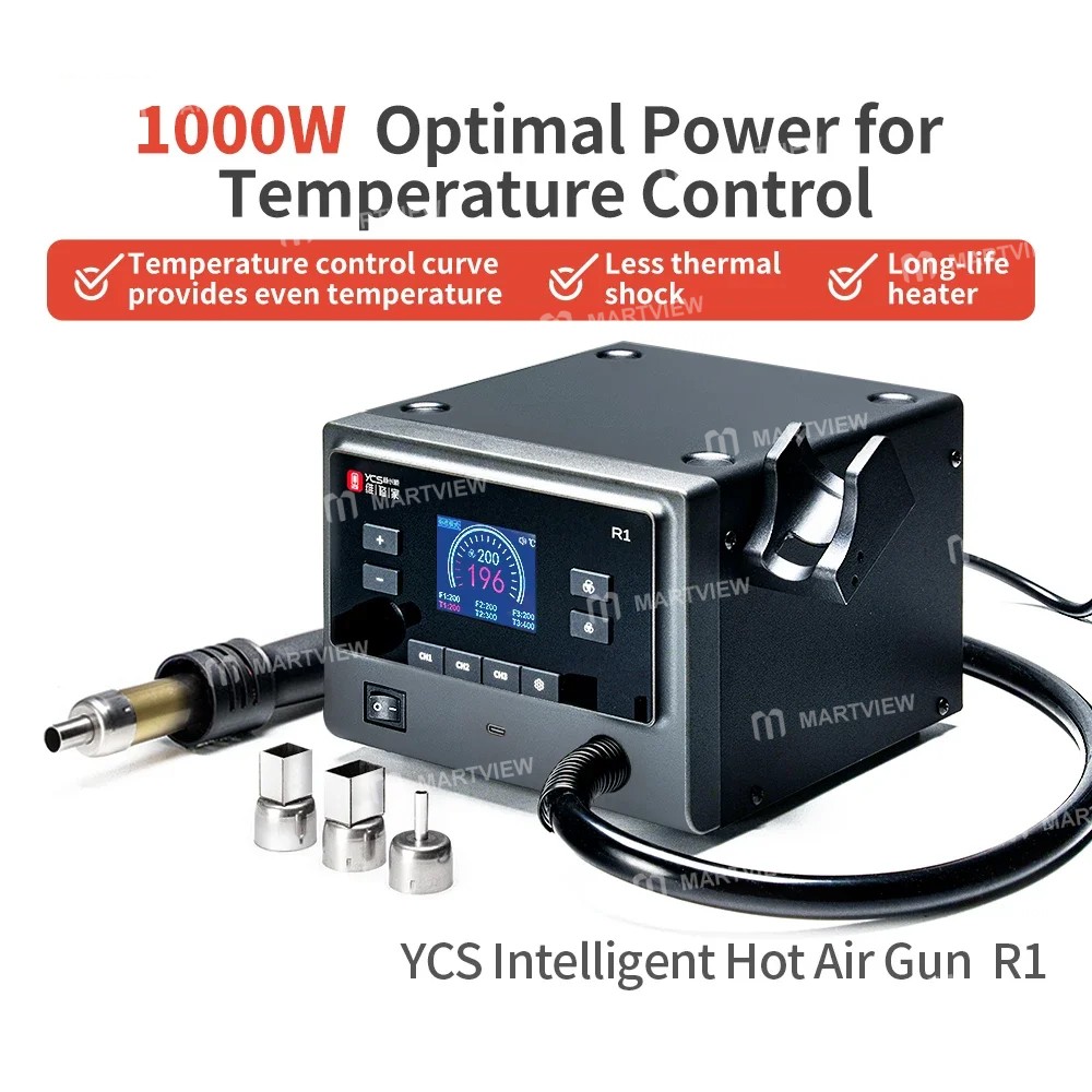 ycs r1-1000w-temperature-control-hot-air-gun-rework-station-for-mobile-phone-pcb-bga-repair-1