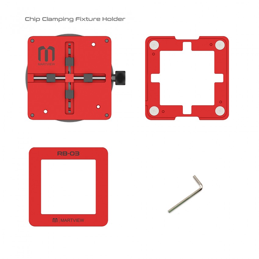 martview rb-03-mulit-funcions-automatic-positioning-universal-bga-reballing-station-holder-template-