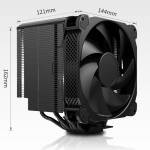 jonsbo hx-6250-14cm-6-heat-pipe-pwm-fan-tower-cpu-air-cooling-radiator-10