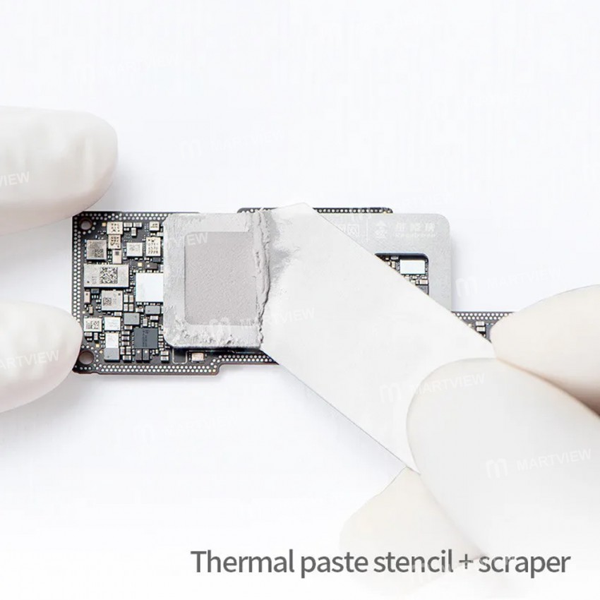 repairman thermal-conductive-paste-steel-mesh-with-scraper-set-for-motherboard-cpu-repair-2