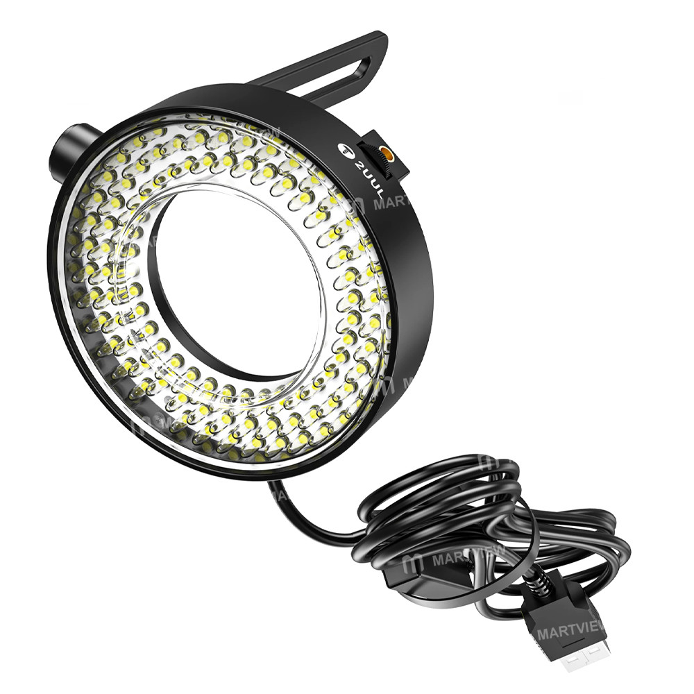 2uul ms96-microscope-oil-proof-dust-proof-anti-smoke-microscope-led-ring-lamp-for-cpu-jump-wire-1