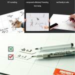JAKEMY JM-Z09 Screw Magnetic Work Pad with Marker Pen Eraser for Phone Laptop Tablet Repair