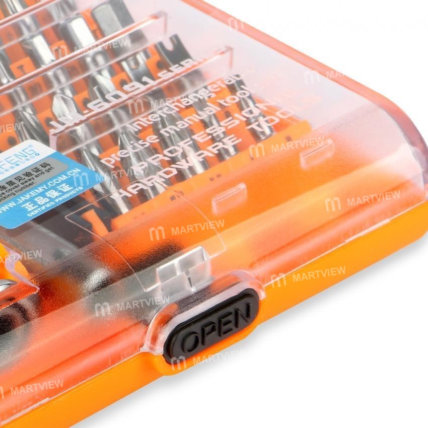 JAKEMY JM-6091 (37 in 1) Interchangeable Screwdriver Hardware Tool Set