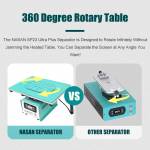 nasan sp23u-plus-lcd-screen-separator-machine-kit-build-in-vacuum-pump-10