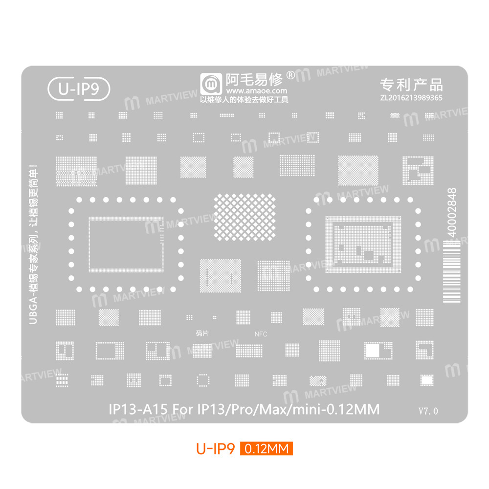 amaoe 10-in-1-iphone-series-cpu-comprehensive-bga-reballing-stencil-set-for-iphone-8-to-18pro-max-6