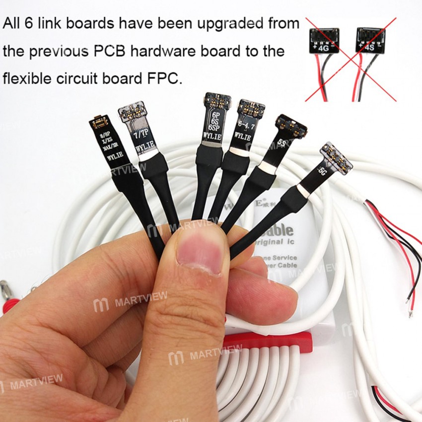 WYLIE WL617 Battery Activation Power Cable for iPhone Xs Max / Xs / X / XR / 8 Plus / 8 / 7 Plus /