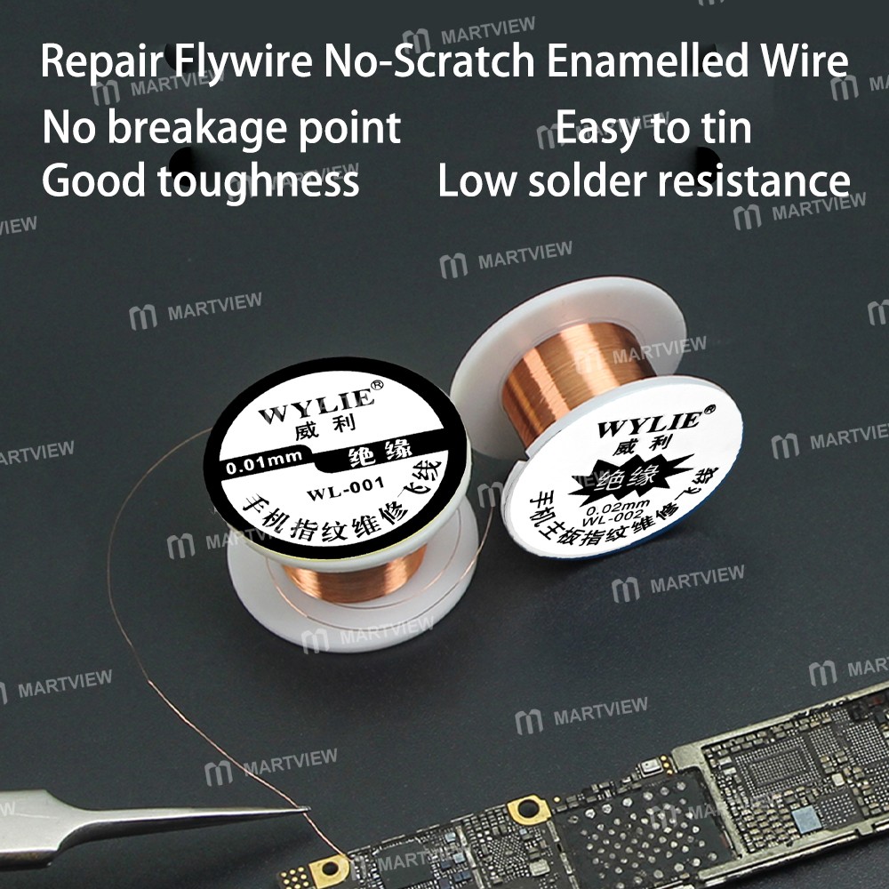 wylie wl-001-wl-002-extra-fine-001mm-002mm-flywire-for-mobile-phone-fingerprint-repair-3