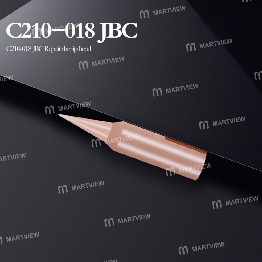 JBC T210-A Copper Repair Soldering Iron Tip Compatible with C210-002 / C210-018 / C210-020