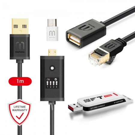 EFT Pro Dongle - Free 1 Years Activation + FREE Martview All Boot Cable (EASY SWITCHING) & Micro USB