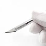 Non-Slip Metal Scalpel Knife Tools Kit Cutter with 10 Blades