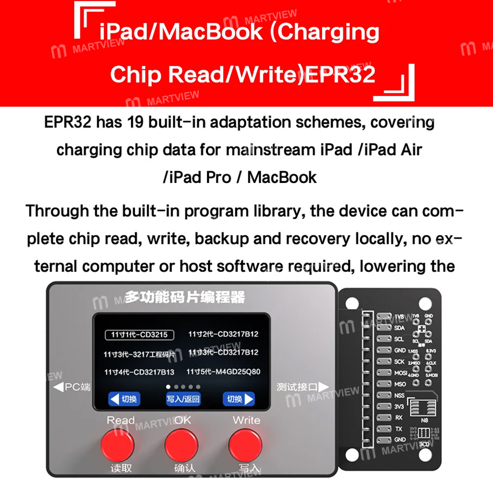 i2c epr32-chip-level-programmer-for-iphone-ipad-macbook-android-phones-17