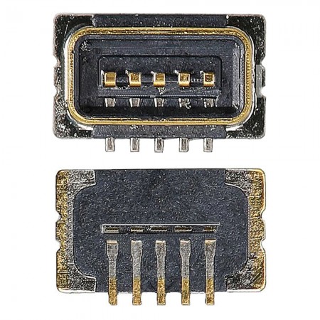 JLAT_EF 5-Pin Antenna FPC Connector Compatible for iPhone 8 / 8 Plus - 2Pcs