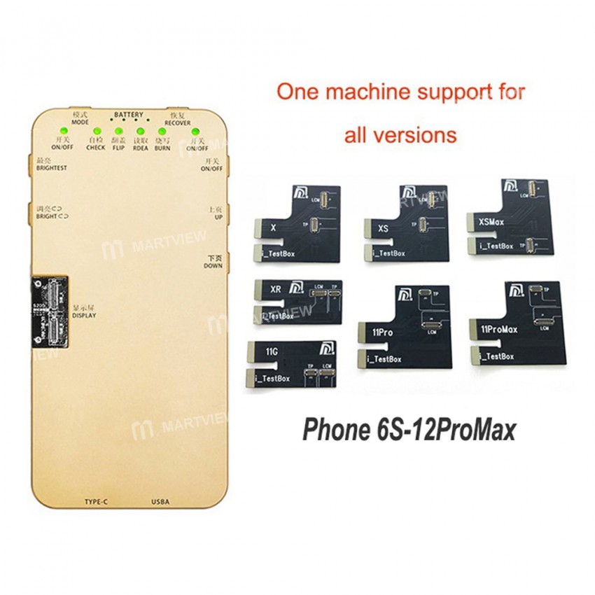 DL S200 iTestBox Programmer Ambient Light Sensor Original Color True Tone 3D Touch LCD Screen Tester