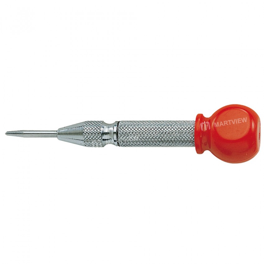 Pro'sKit 8PK-H081 Semi-automatic Carbon Steel Red Head Center Punch Chisel