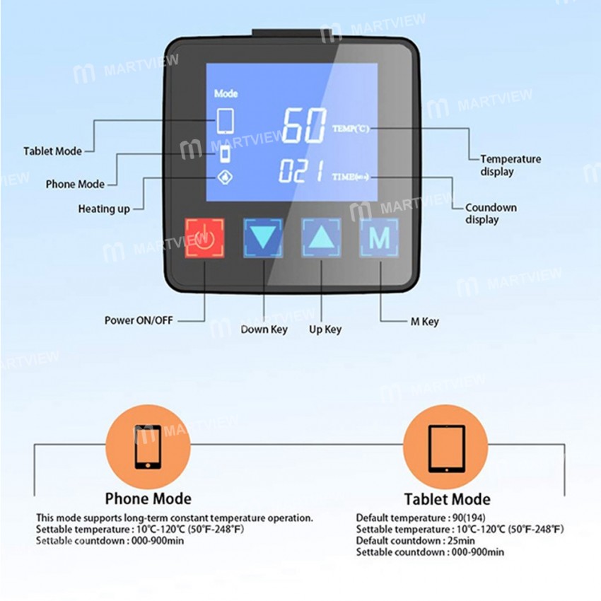 Mijing CPB 300 / 320 LCD Screen Separator Heating Platform for iPhone / Samsung / iPad