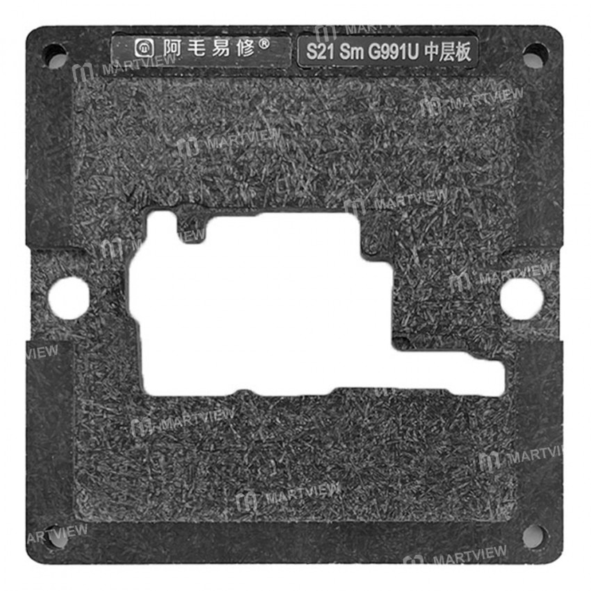 Amaoe S21 SM-G991U / O / W / D-S Middle Layer motherboard BGA Reballing Stencil Platform for Samsung