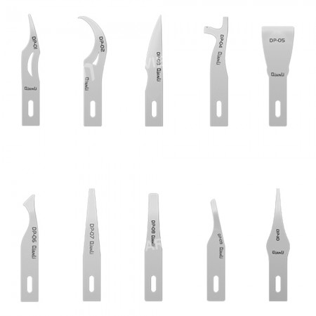 QianLi DP 10-in-1 Handmade Polished Blades for Motherboard Repair and Professional Glue Removing
