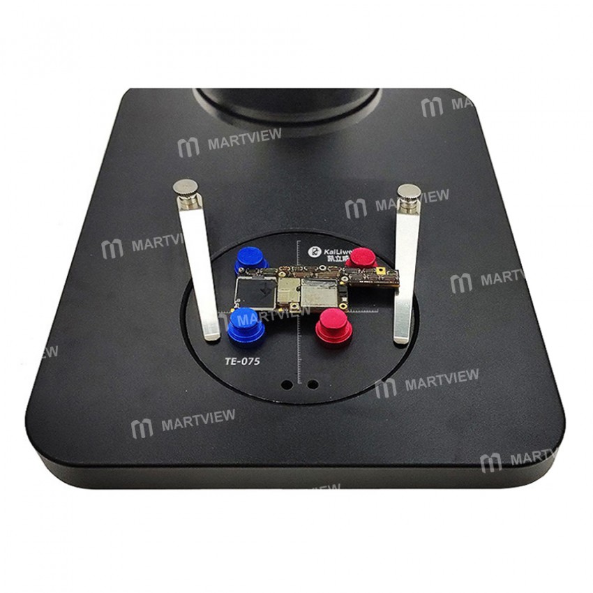 KaiLiWei TE-075 Mobile Phone Motherboard Repair Universal Magnetic Fixture for Microscope Base